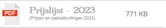 Prijslijst Hostess congres host congressen hostesses hosts Nederland 2023
